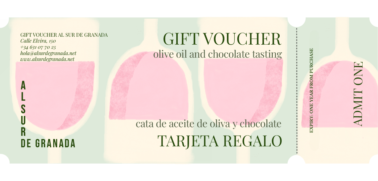 Olive oil and chocolate tasting Gift Voucher