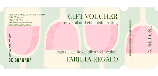 Olive oil and chocolate tasting Gift Voucher