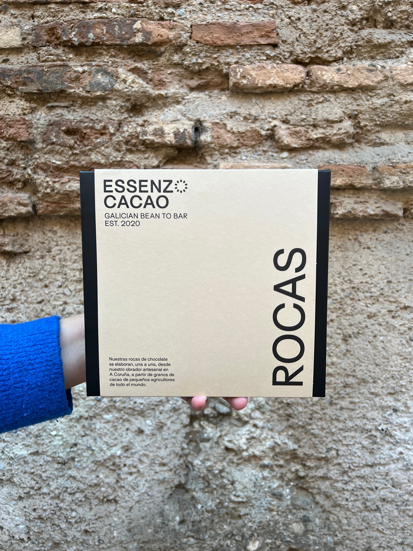 Rocas de Chocolate Essenzo Semuliki 72%